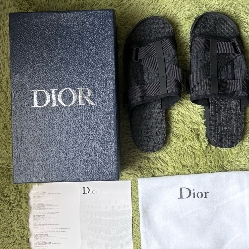 Dior Men's Black Sandals